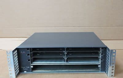 Cisco 7206 Rack Mount Modular Network Router Chassis Only 7200 Series