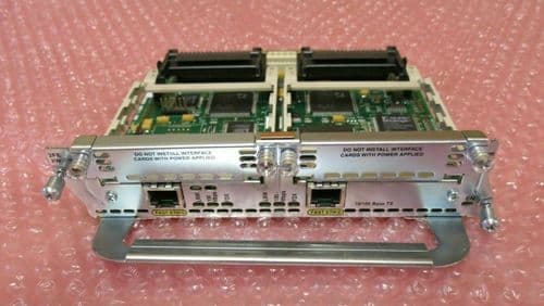 Cisco 800-04797-01E0 NM-2FE2W Dual-Port Fast Ethernet Network Module
