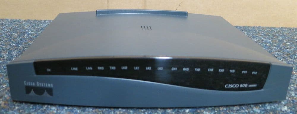 Cisco 800 Series 803 Router - ISDN / Console / Ethernet Wired Router