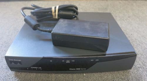 Cisco 850 Series Cisco 857 Integrated Service Router With AC Adapter