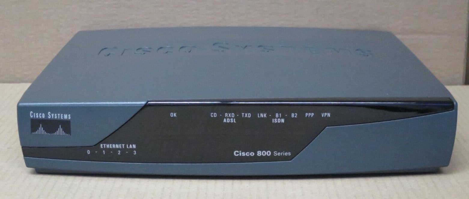 (未使用･未開封品)Cisco 867VAE wired router Ethernet LAN Black Cisco 867VAE - router - DSL modem - desktop rack-mountable