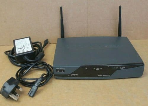 CISCO 877W-G-E-K9 877W Wireless 802.11 ADSL Integrated Services Router ISR