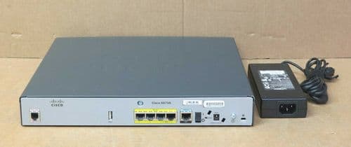 Cisco 887VA ISR VDSL2/ADSL2/2+ Router Integrated Services Router C887VA-K9 + AC