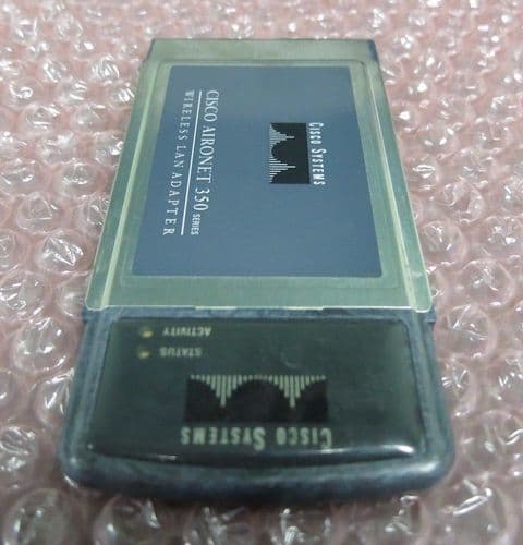 Cisco Aironet 350 Series 11Mbps Wireless LAN PC Card Adapter AIR-PCM352