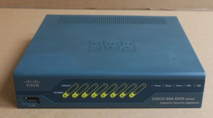 Cisco ASA 5505 Adaptive Security Appliance 8x FE RJ45 W/ 2 PoE