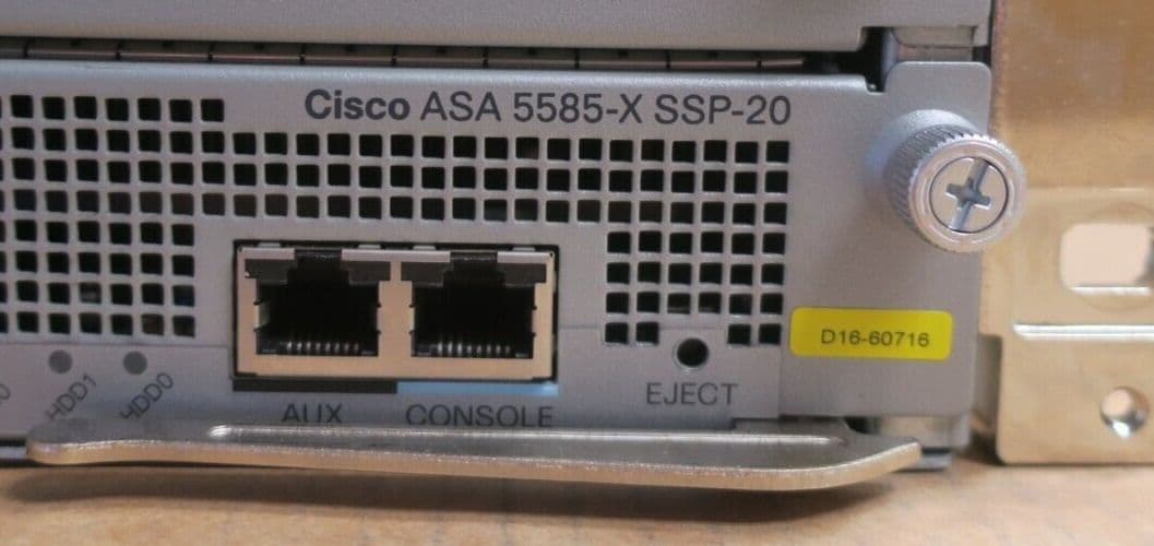 Cisco ASA 5585-X Firewall SSP-20 8x 1GbE 2x 10G SFP Module ASA5585-S20X-K9