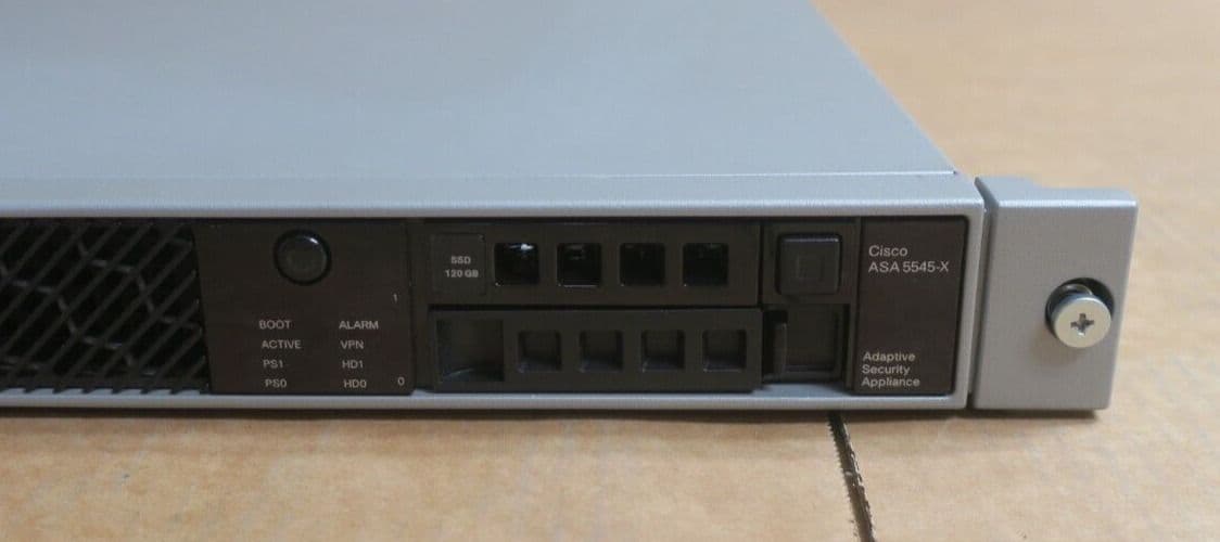 5545 Router Cisco ASA5545-X Adaptive Security Appliance Firewall VPN Premium ...