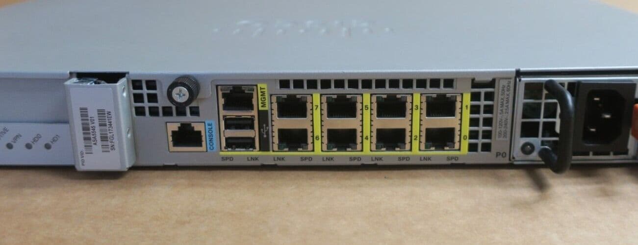 5545 Router Cisco ASA5545-X Adaptive Security Appliance Firewall VPN Premium ...