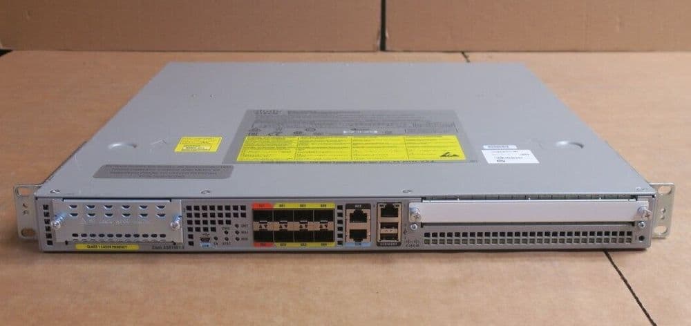 Cisco ASR1001-X Aggregation Service Router 6x 1GE SFP 2x 10GE SFP Port ...