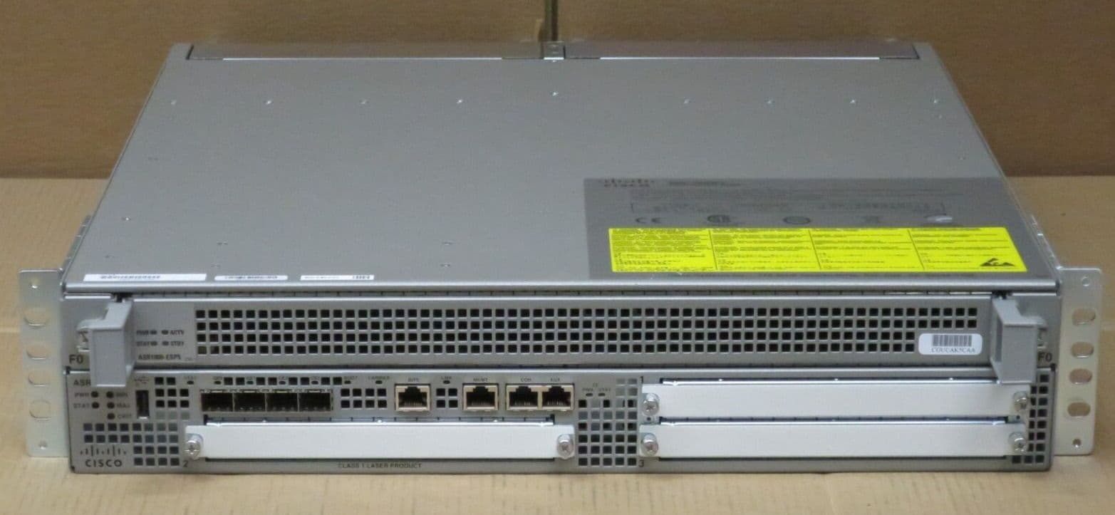 Cisco ASR1002 ASR 1002 Aggregation Services Router Chassis 2U 4Port
