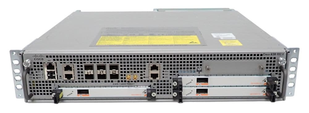 Cisco ASR1002-X Aggregation Services Router ADV ENT TPUT20G 3x SPA ...