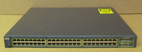 Cisco C2950G 48x10/100 Ethernet 2xGBIC L2 Managed Rack Switch WS-C2950G-48-EI