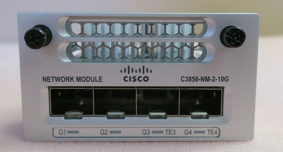 Cisco C3850NM210G 2x1Gb 2x1Gb/10Gb Port Expansion Module For