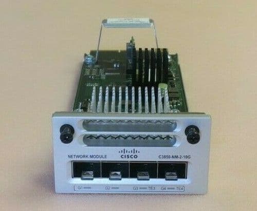 Cisco C3850-NM-2-10G 2x1Gb + 2x1Gb/10Gb Port Expansion Module For Catalyst 3850