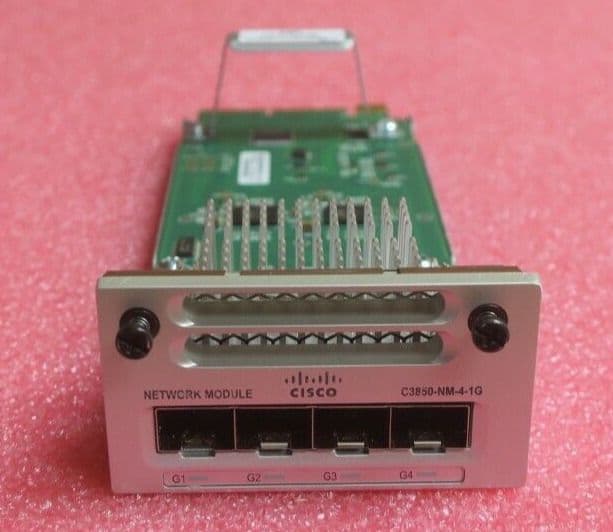 Cisco C3850NM41G Network Module 4x 1Gb SFP For Catalyst 3850 Series