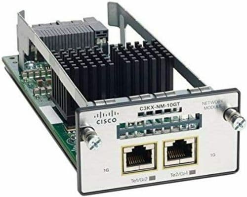 Cisco C3KX-NM-10GT 2-Port 10GB Ethernet Expansion Module Catalyst 3560X 3750X