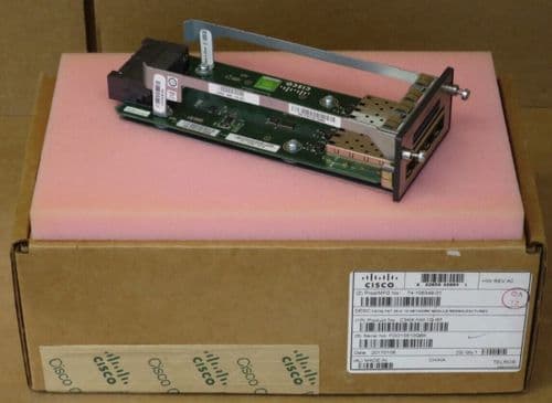 Cisco C3KX-NM-1G CAT3K-X 4-port GbE SFP Network Module