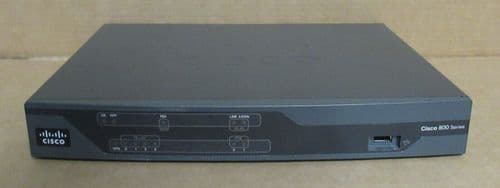 Cisco C881-K9 ISR Integrated Services Router 10/100 4-Port Firewall Security 1U