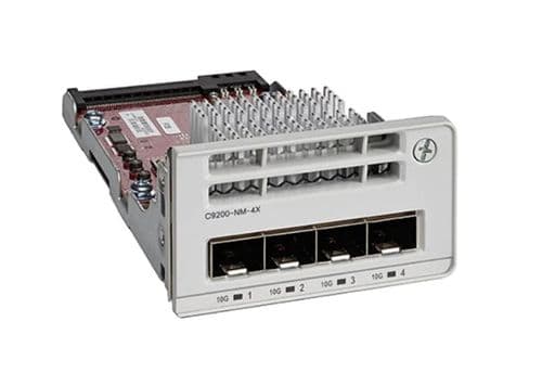 Cisco C9200-NM-4X Catalyst 92004x 1/10GbE Gigabit Ethernet SFP/SFP+ Module