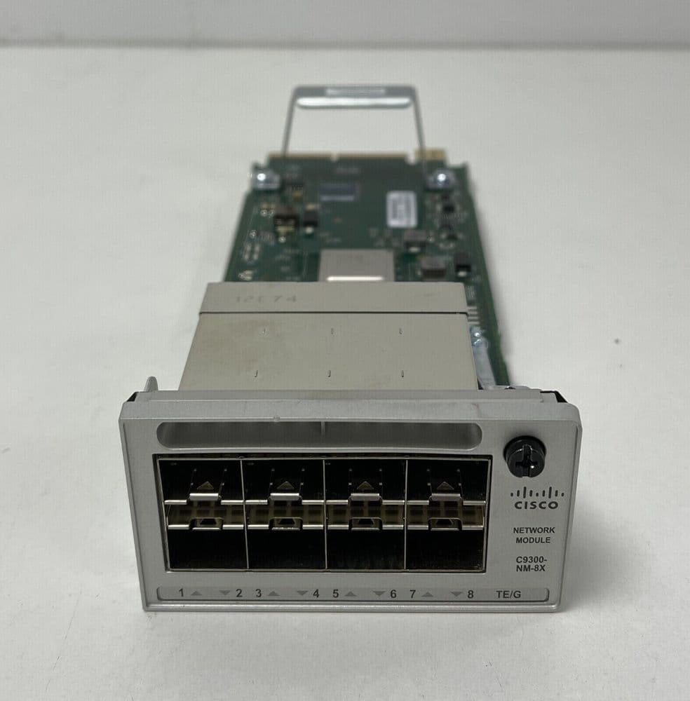Cisco C9300-NM-8X 8x 10GE SFP Network Module For Catalyst 9300 Series ...