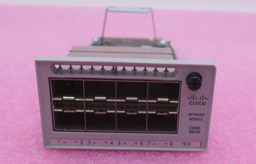Cisco C9300-NM-8X 8x 10GE SFP Network Module For Catalyst 9300 Series ...