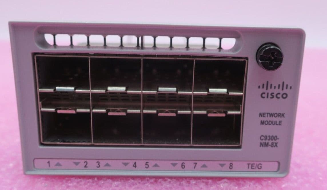 Cisco C9300-NM-8X 8x 10GE SFP Network Module For Catalyst 9300 Series ...