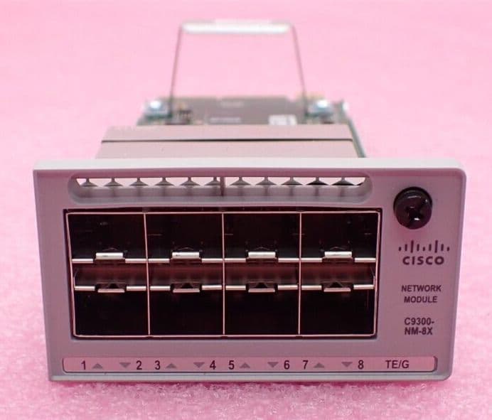 Cisco C9300-NM-8X 8x 1G/10GE SFP Network Module For Catalyst 9300 ...