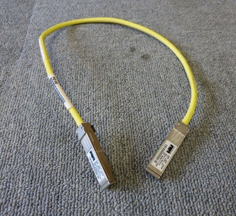 Cisco CABSFP50CM 72425401 Yellow SFP GBIT Interconnect Patch Cable