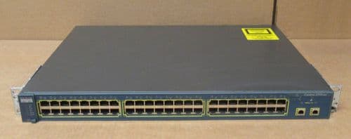 Cisco Catalyst 2950 WS-C2950SX-48-SI 48-Port Fast Ethernet Managed Switch 1U