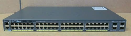 Cisco Catalyst 2960-X 48x 1GbE + 4x 1Gb SFP Port Network Switch WS-C2960X-48TS-L