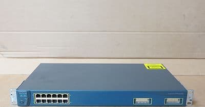 Cisco Catalyst 3512 WS-C3512-XL-EN 24-Port + 2 GBIC Slot Fast Ethernet Switch