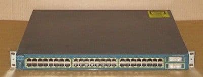 Cisco Catalyst 3550 WS-C3550-48-SMI 48-Port 2 GBIC Slot Fast Ethernet ...