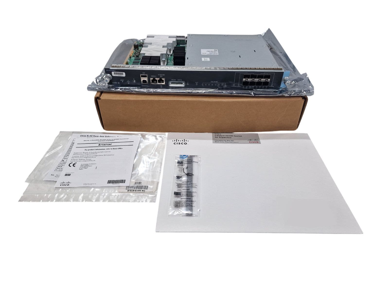Cisco Catalyst 4500 Series WS-X45-SUP8-E 8 x 1Gb SFP Ports Supervisor ...