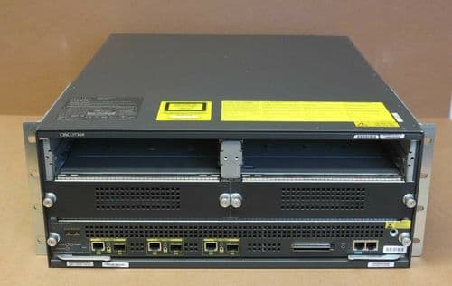 Cisco Catalyst 7304 Series 4-Slot Router Chassis 1x C7304-NPE-G100 2x 540W PSU