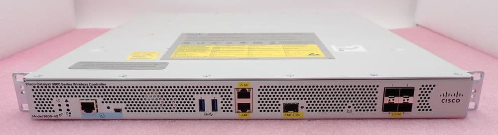 Cisco Catalyst 9800 Series C9800-40 WLAN Wireless AP Controller C9800-40-K9