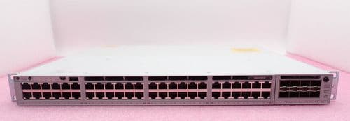 Cisco Catalyst C9300-48T-A 48x 1GbE RJ45 Switch + C9300-NM-8X Module 8x 10GE