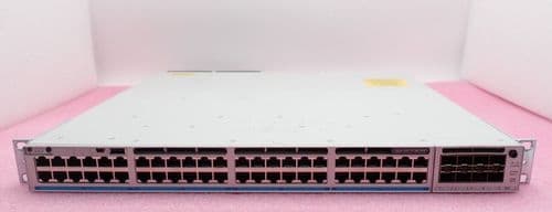 Cisco Catalyst C9300-48UXM-A Switch 48x 2.5G Base-T (12 mGig) UPOE + C9300-NM-8X