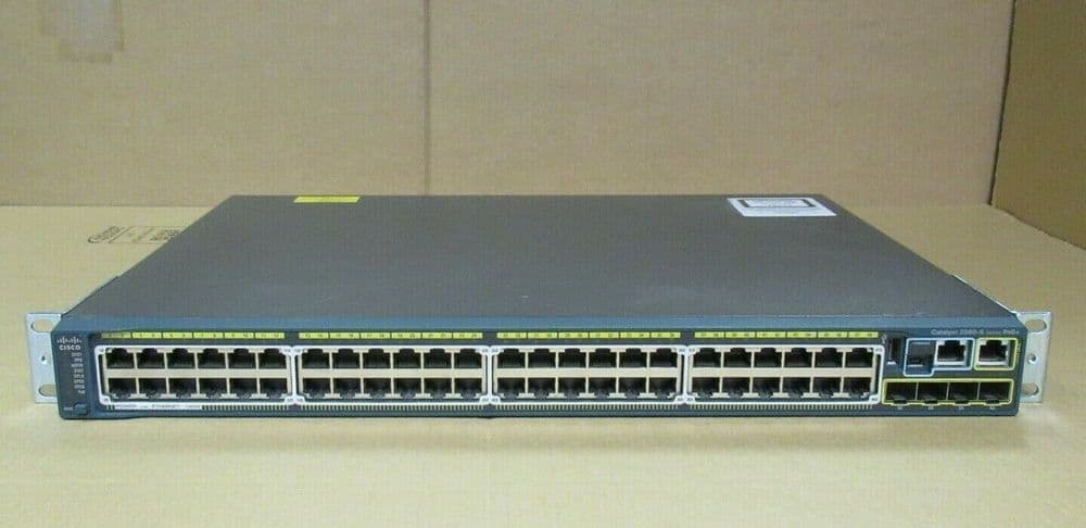 Cisco Catalyst WS-C2960S-48FPS-L 48 Port Gigabit Ethernet 4 x SFP PoE ...