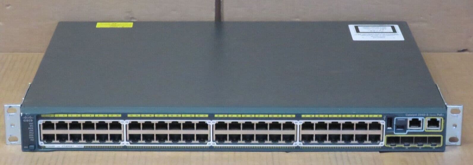 Cisco Catalyst WS-C2960S-48FPS-L 48x 1GbE PoE 4x 1Gb SFP Cisco Catalyst WS-C2960S-48FPS-L 48x 1GbE PoE 4x 1Gb SFP