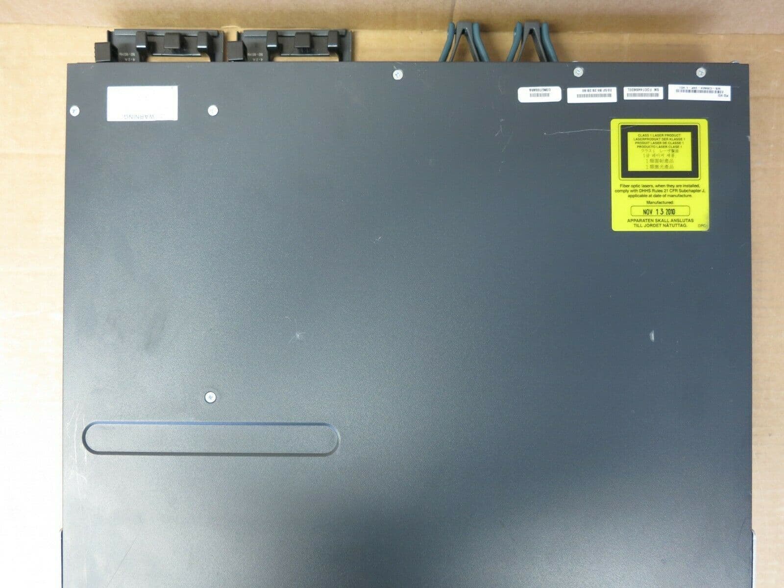 Switch Cisco Catalyst WS-C3560X-24T-E – 24 Porte Gigabit 10/100/1000, 350W, Rackmount - Foto 4