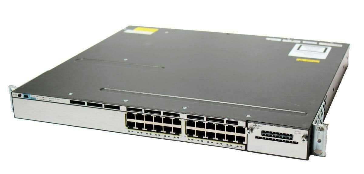 Cisco Catalyst WS-C3750X-24T-S 24-Port Gigabit Ethernet