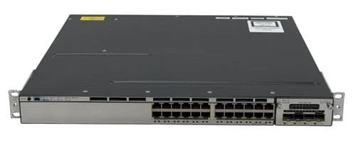 Cisco Catalyst WS-C3750X-24T-S 24 Port Managed 10/100/1000 1GbE Ethernet Switch
