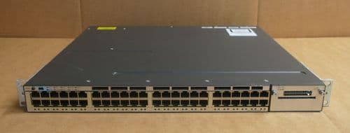 Cisco Catalyst WS-C3750X-48P-L 48x 1GbE RJ45 PoE+ L3 Managed Stackable Switch