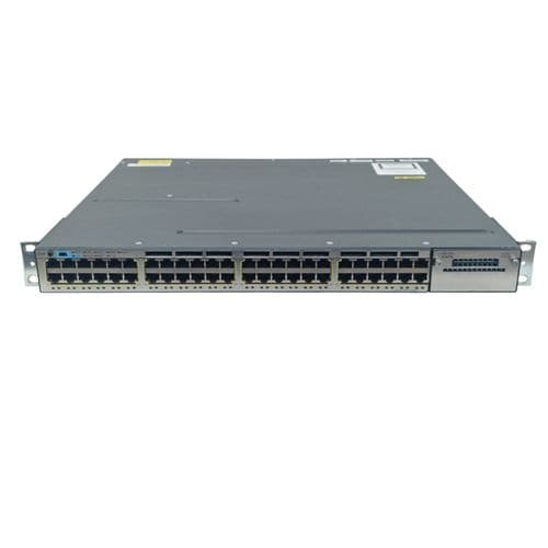 Cisco Catalyst WS-C3750X-48T-E 48x 1GbE RJ45 L3 Managed 1U Switch IP Services - 406441793957