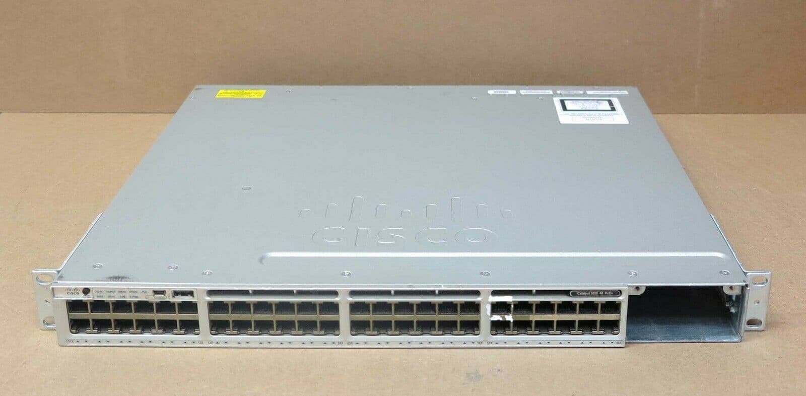 WS C3850 48P E Cisco Catalyst 3850 48 Port PoE+ Switch | Inside Systems A/S WS C3850 48P E Cisco Catalyst 3850 48 Port PoE+ Switch | Inside Systems A/S