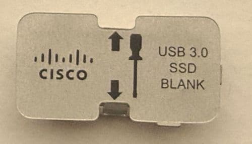Cisco CISCO-USB-SSD-BLANK 800-104434-01 USB 3.0 SSD Blank For Catalyst C9300x