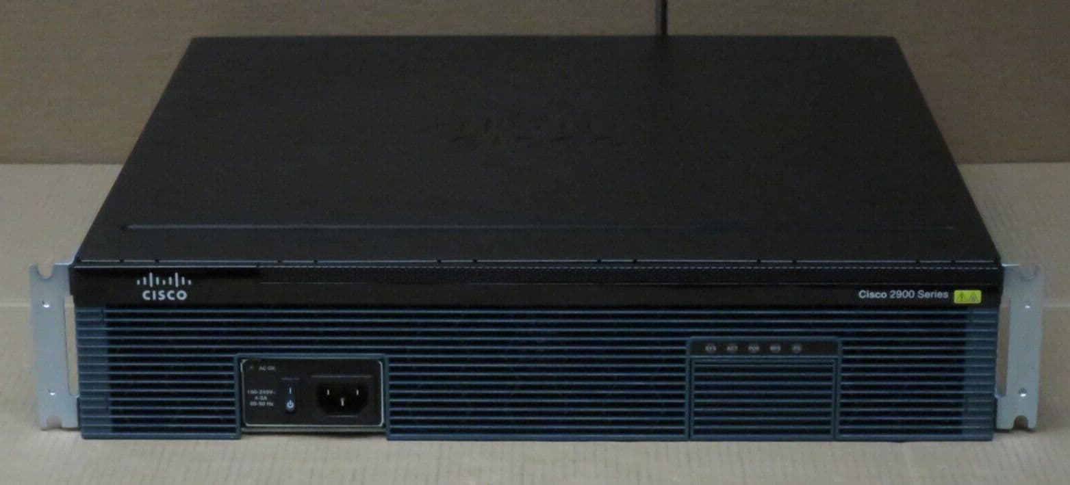 CISCO CISCO2921/K9 2921/K9 - ISR Integrated Services Router 2-Port SFP ...