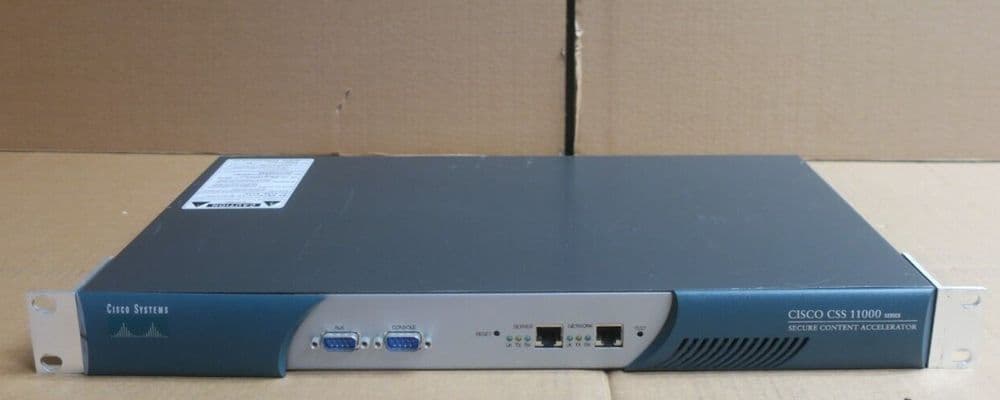 Cisco CSS 11000 Secure Content Accelerator CSS-SCA-2FE-K9 1RK01-006