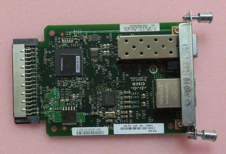 Cisco EHWIC-1GE-SFP-CU - Gigabit Ethernet Copper Interface