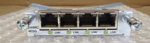 Cisco EHWIC-4ESG 4 Port Gigabit Ethernet Enhanced High Speed WAN Interface Card